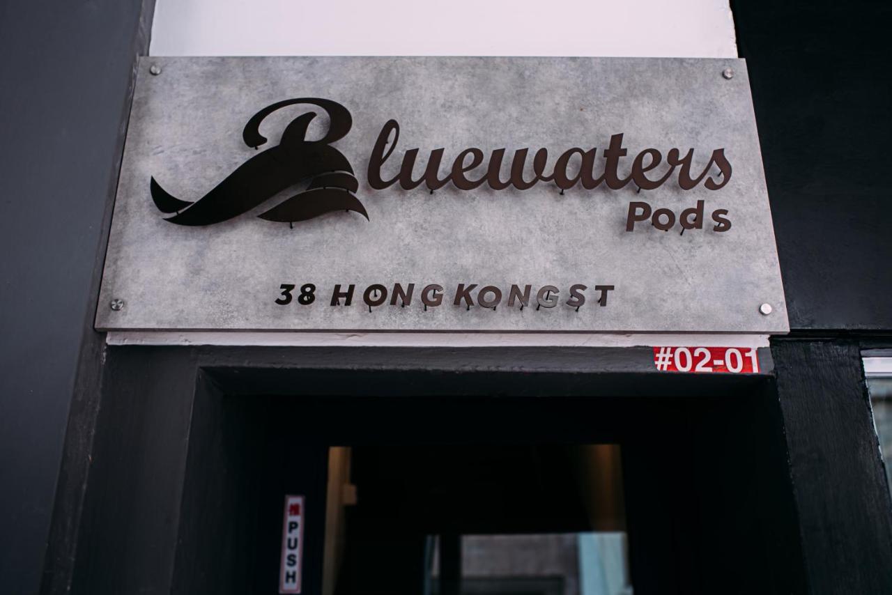 Хостел Bluewaters Pods 38 Hongkong St Сингапур Экстерьер фото